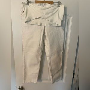 Topshop maternity straight leg jeans